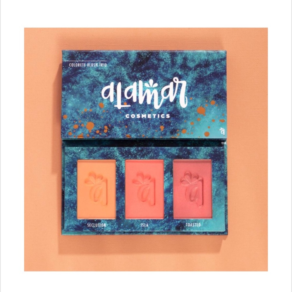 Brand New Alamar Colorete Blush Trio (Med/Tan)